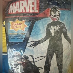 Venom costume only muscle jumpsuit included- no mask